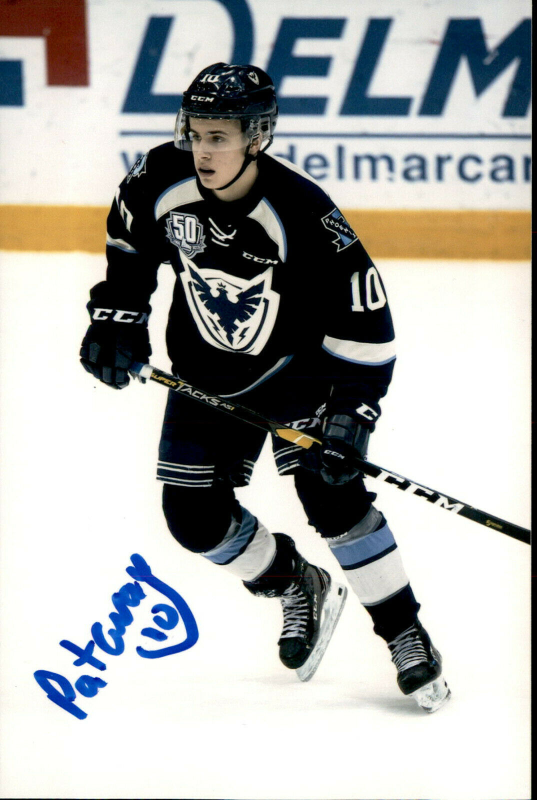 Patrick Guay SIGNED autographed 4x6 Photo Poster painting SHERBROOKE PHOENIX / NHL DRAFT 2020 #3