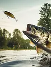 5pcs Mixed Colors Minnow Fishing Lures Artificial Hard Bait Wobbler Fishing Bait