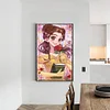Diamond Painting -DIY Round Dril Princess Anna(50*30 CM)