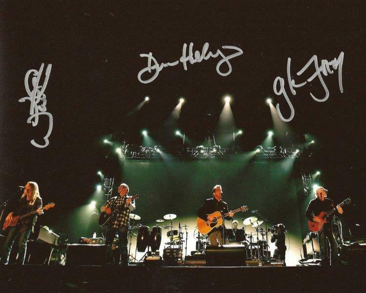 REPRINT - EAGLES Don Henley - Glenn Frey Signed 8 x 10 Glossy Photo Poster painting Poster RP