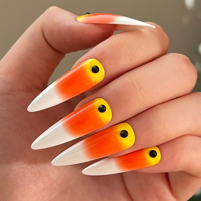 Halloween Cool Style Blood Stains Press-on Nails 1 Set