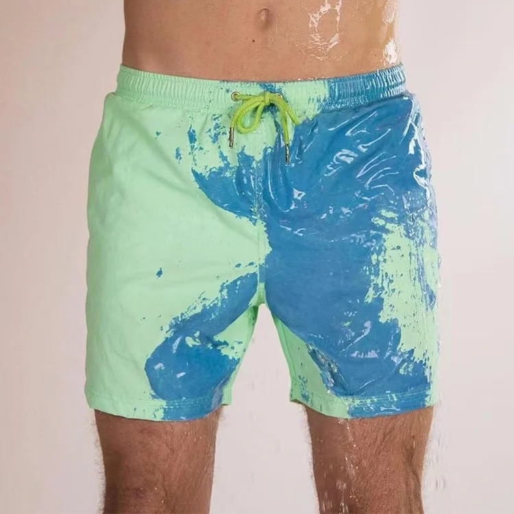 🏄color changing swim shorts men🏄