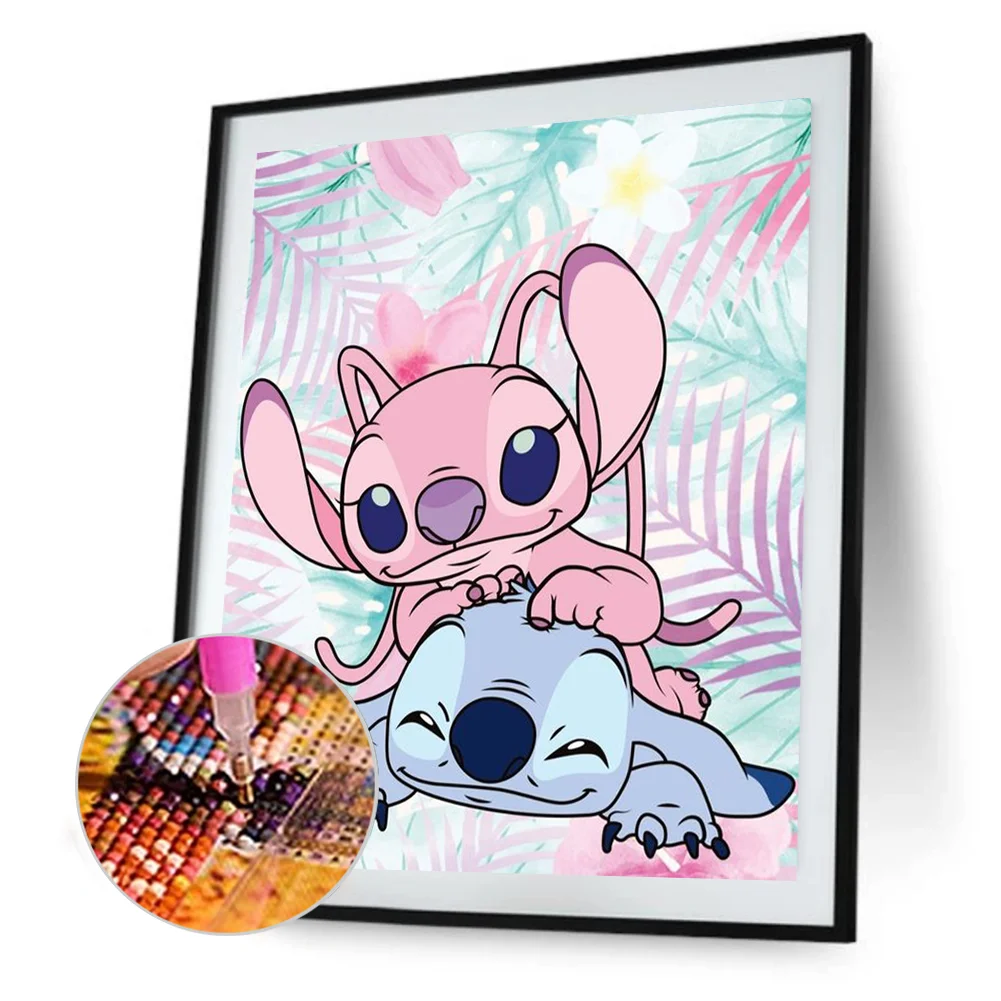 Diamond Painting - Full Round Drill - Stitch(30*40cm)