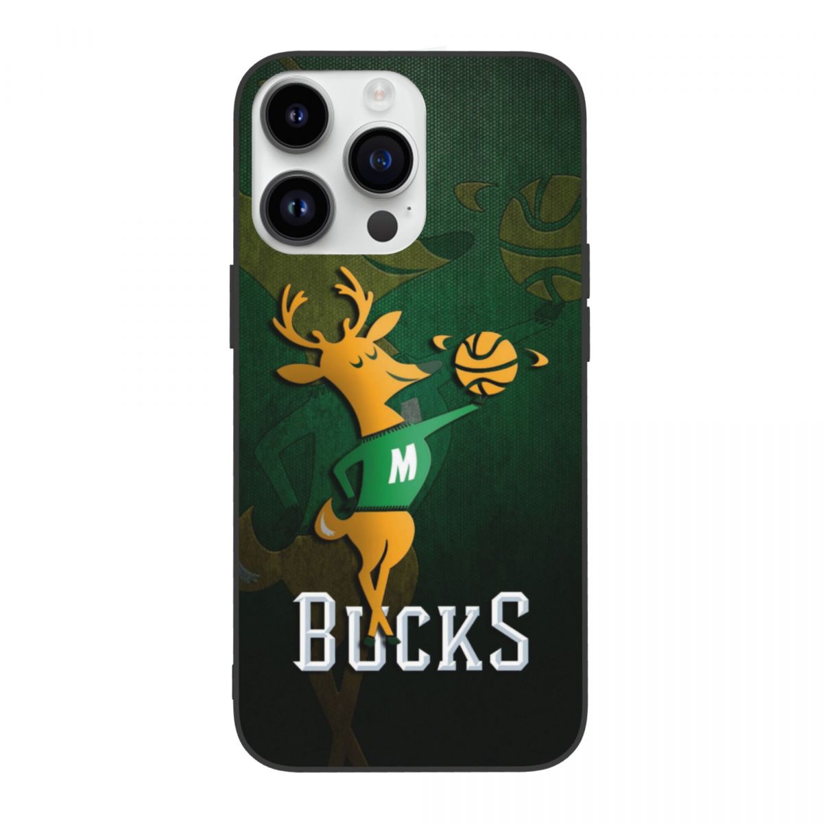 Milwaukee Bucks Deer Mascot 14 iPhone Case