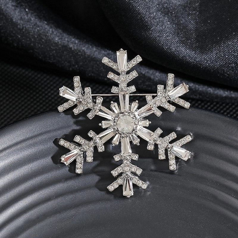 Fashion Pin Flower Alloy Plating Inlay Artificial Gemstones Pearl Women’S Brooches