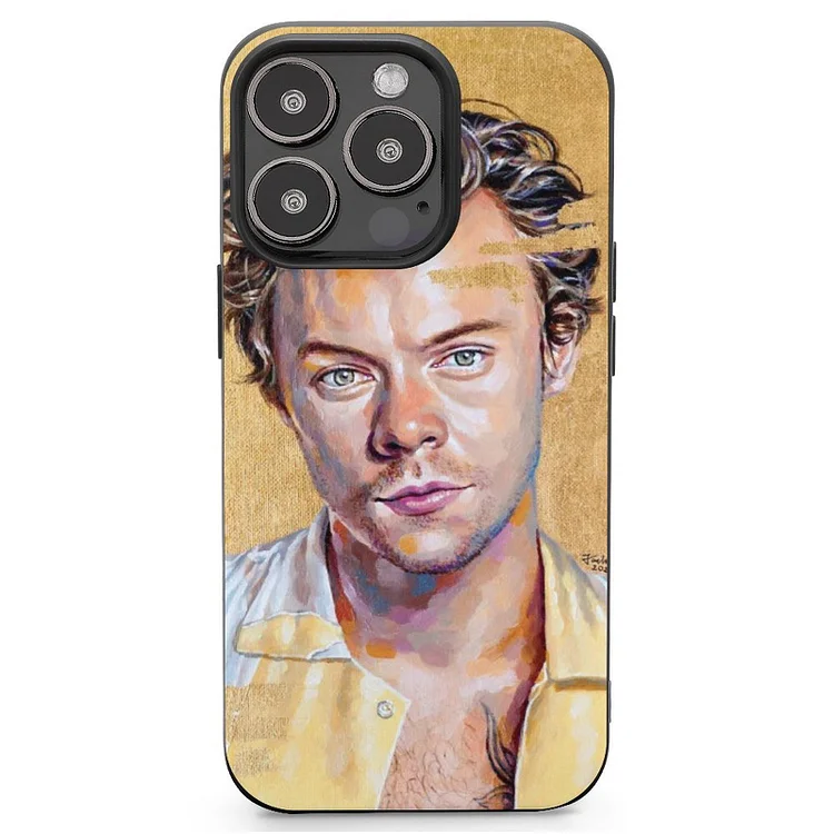 Harry Styles Mobile Phone Case Shell For IPhone 13 and iPhone14 Pro Max and IPhone 15 Plus Case - Heather Prints Shirts