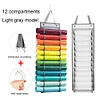 12/24/48 Grids Transparent Vinyl Storage Holder Diamond Painting Organizer DIY Diamond Art Accessories