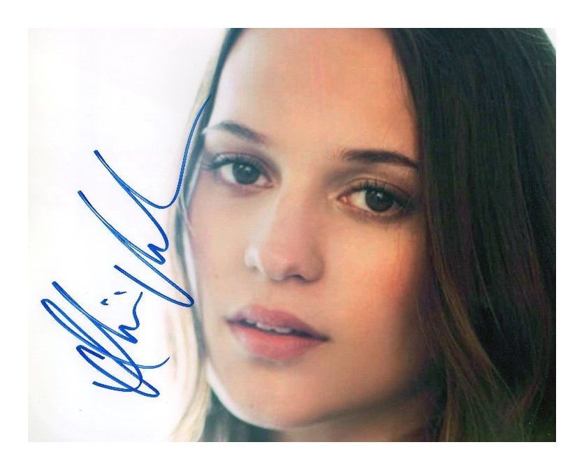 ALICIA VIKANDER AUTOGRAPHED SIGNED A4 PP POSTER Photo Poster painting PRINT 12