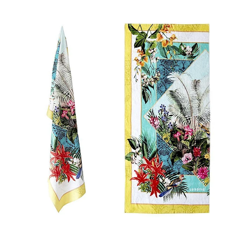 Printed Beach Towel - 180x80cm