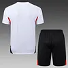 2025/2026 Bayern Munich pre-match training White Shirt+Shorts 1:1 Thai Quality