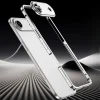 Seahorse Buckle Metal Frame Phone Case - Pure Frame, Breathable & Backless, Specialized Protective Cover for iPhone 17