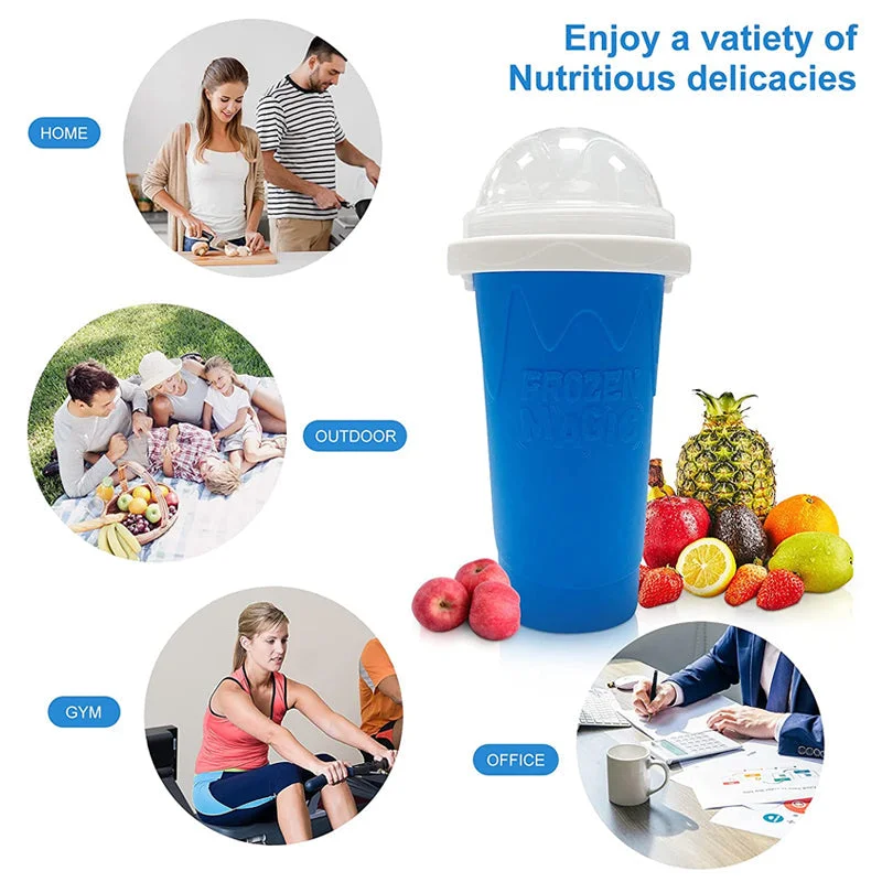 Slushy Cup-Instant Frozen Slushy Maker Cup Frozen Ice Cream
