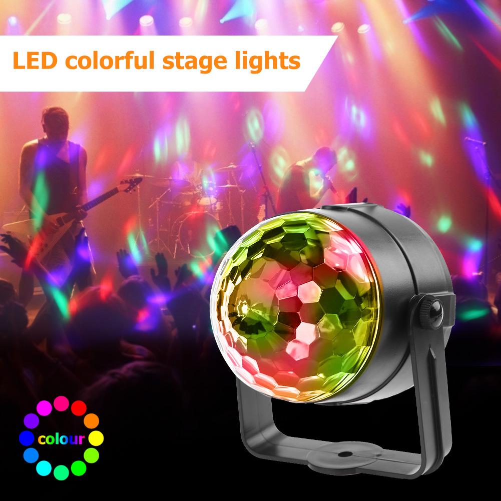 

LED RGB Magic Ball Remote Control Effect Dj-Bluetooth Laser Projector Night Light, 501 Original