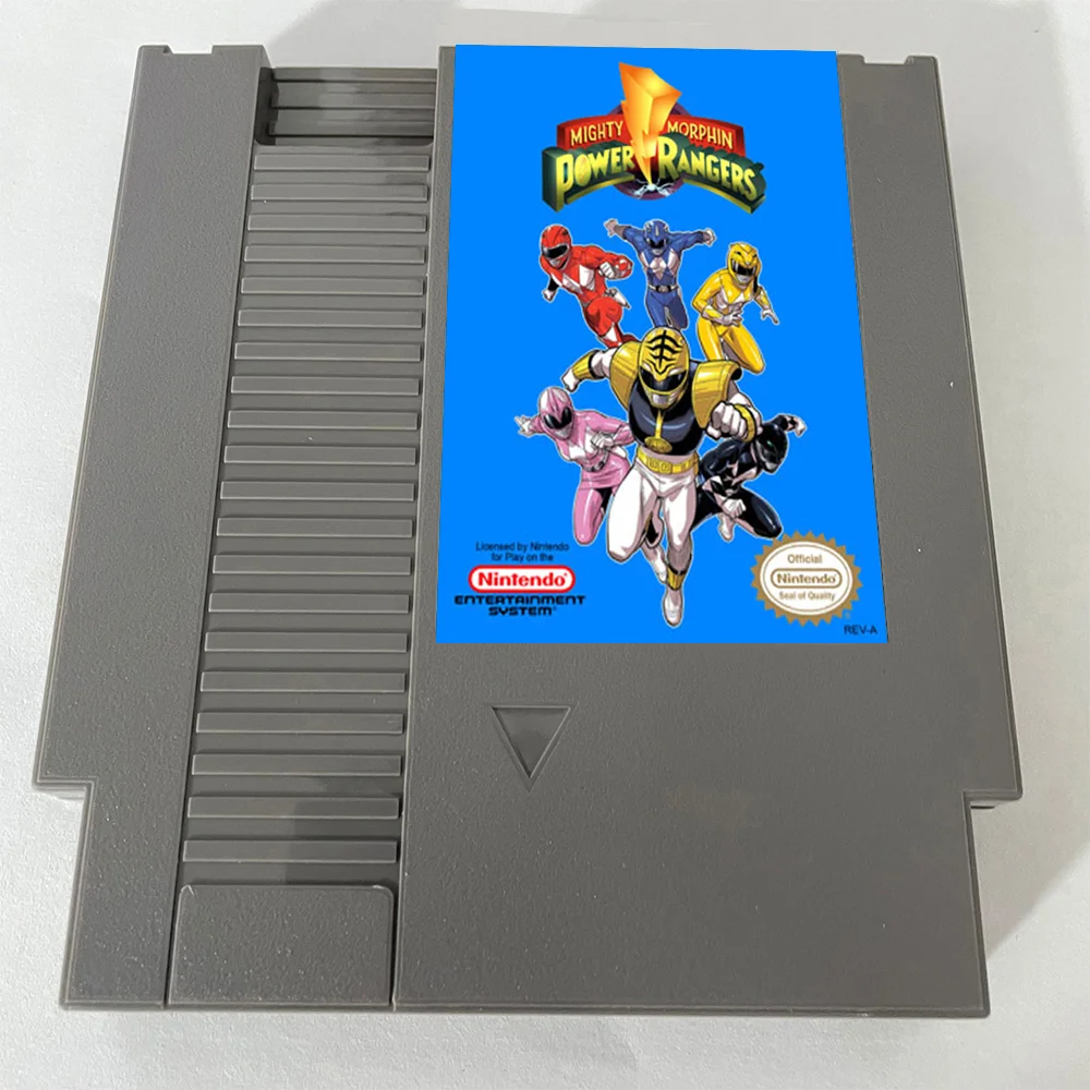 Mighty Morphin Power Rangers NES For Nintendo Entertainment System Console - 8 Bit Game Cartridge