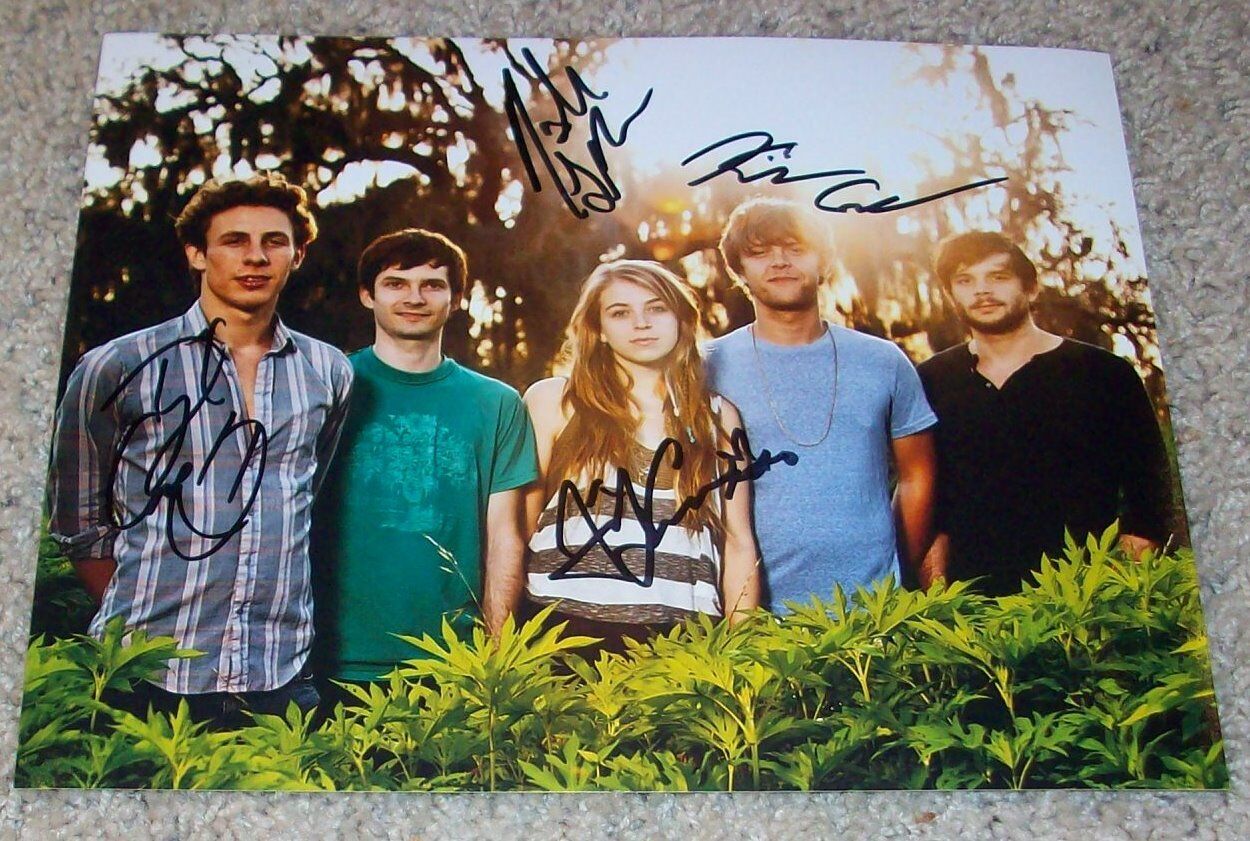 GIVERS BAND SIGNED AUTOGRAPH 8x10 Photo Poster painting B w/PROOF TIFFANY LAMSON +3