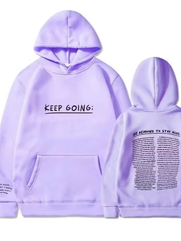 '100 Reasons to Stay Alive' Hoodie