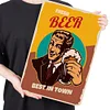Man Who Likes Beer - Vintage Metal Signs - 20*30cm/30*40cm