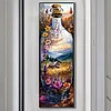 Diamond Painting-DIY Round Part AB Drill Farm Glass Bottle(35*95CM)
