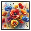 Poppy-11CT Counted Cross Stitch Kit(40x40cm)