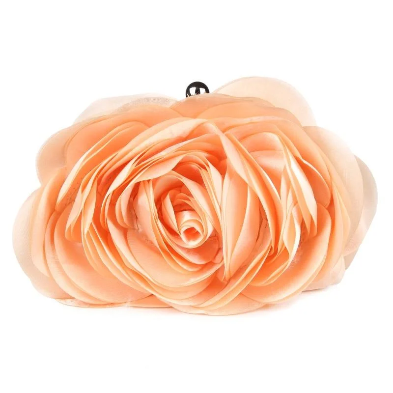 Evening Bag Flower-Shaped Clutch Bag