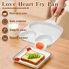 Eggs Frying Pan Nonstick Easy Clean Pancake Pan Gas Stove & Induction Compatible