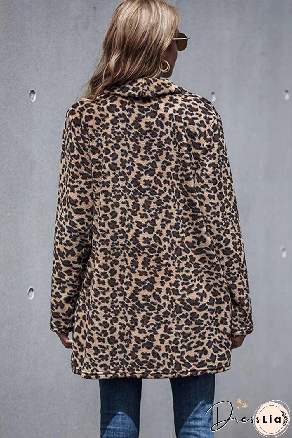 Sexy Leopard Long Coat