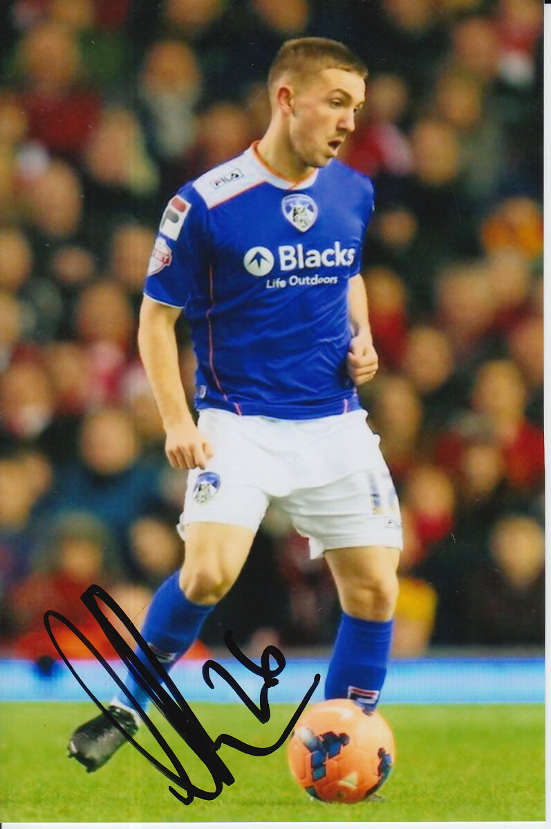 OLDHAM ATHLETIC HAND SIGNED ANTON RODGERS 6X4 Photo Poster painting 1.