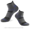 Men's Outdoor Sweat Absorbent Deodorant Low Top Shallow Socks by Inlyline