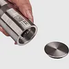 2 In 1 Pepper Mill Stainless Steel Seasoning Container for Travel (Five Tier)