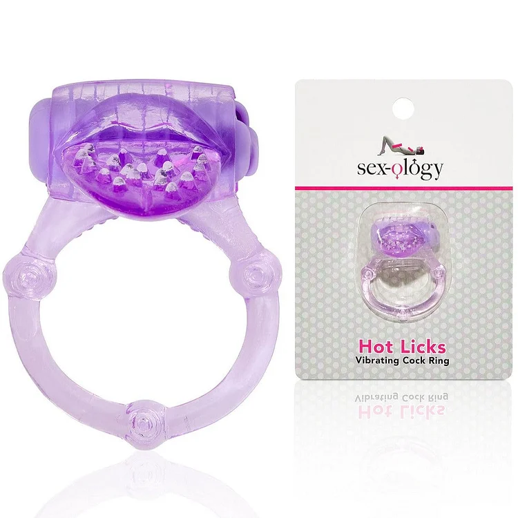 Pornhint Hot Licks Vibrating Cock Ring - Sexology