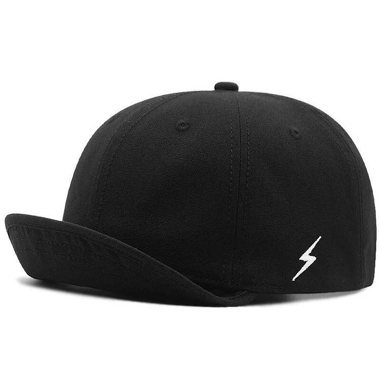 Autumn Large Size 55-60cm 60-65cm Baseball Cap Men Women Soft Canvas Hat 5CM Short Brim Hip Hop Cap Up-turn Peak Snapback XL