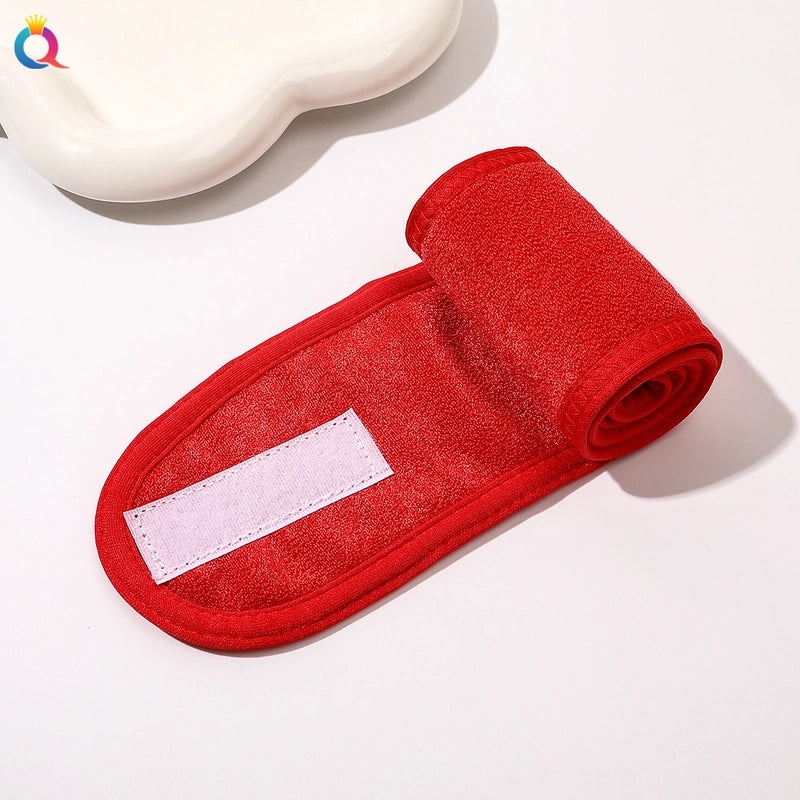 Minimalist Unisex Solid Color Cotton And Linen Spa Headband