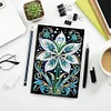 (US Local)Flower Special Shaped Diamond Painting Journal Notebook for Adults Students