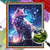 Wolf - 9CT Full Beaded Cross Stitch Kit(41x50cm)