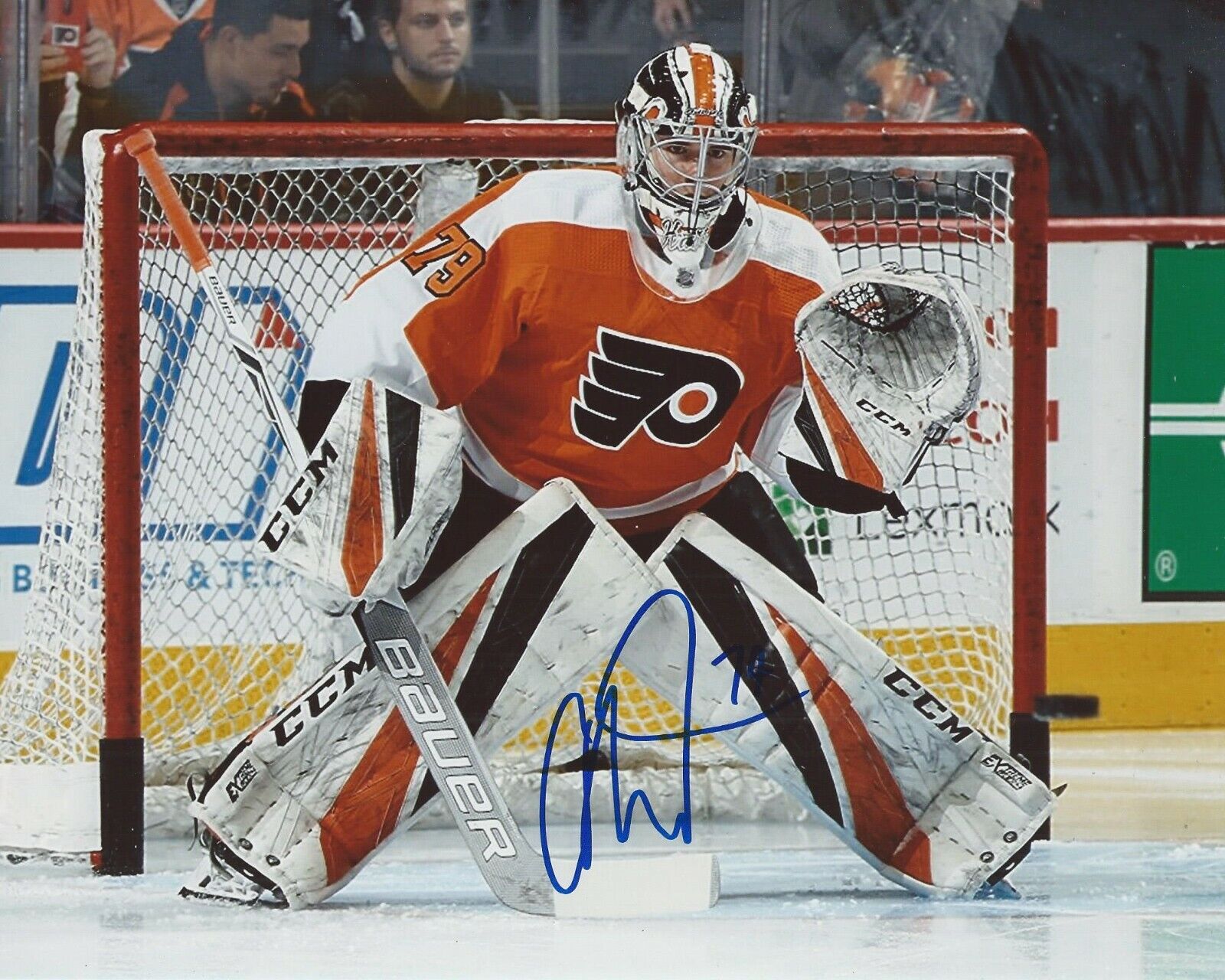 Carter Hart Signed 8x10 Photo Poster painting Philadelphia Flyers Autographed COA B