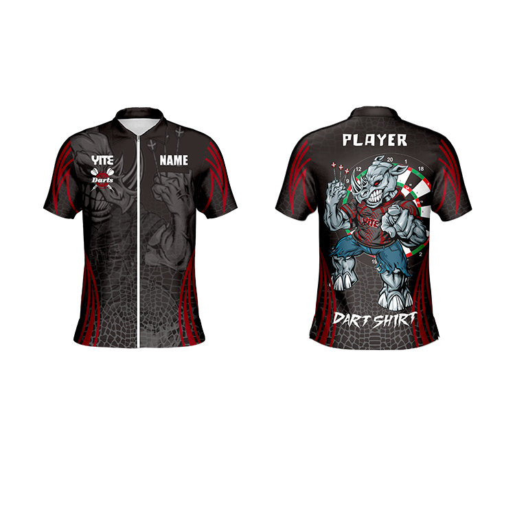 YITE | Factory Wholesale Dart Shirts Polo Customized Sublimation Darts Shirts 