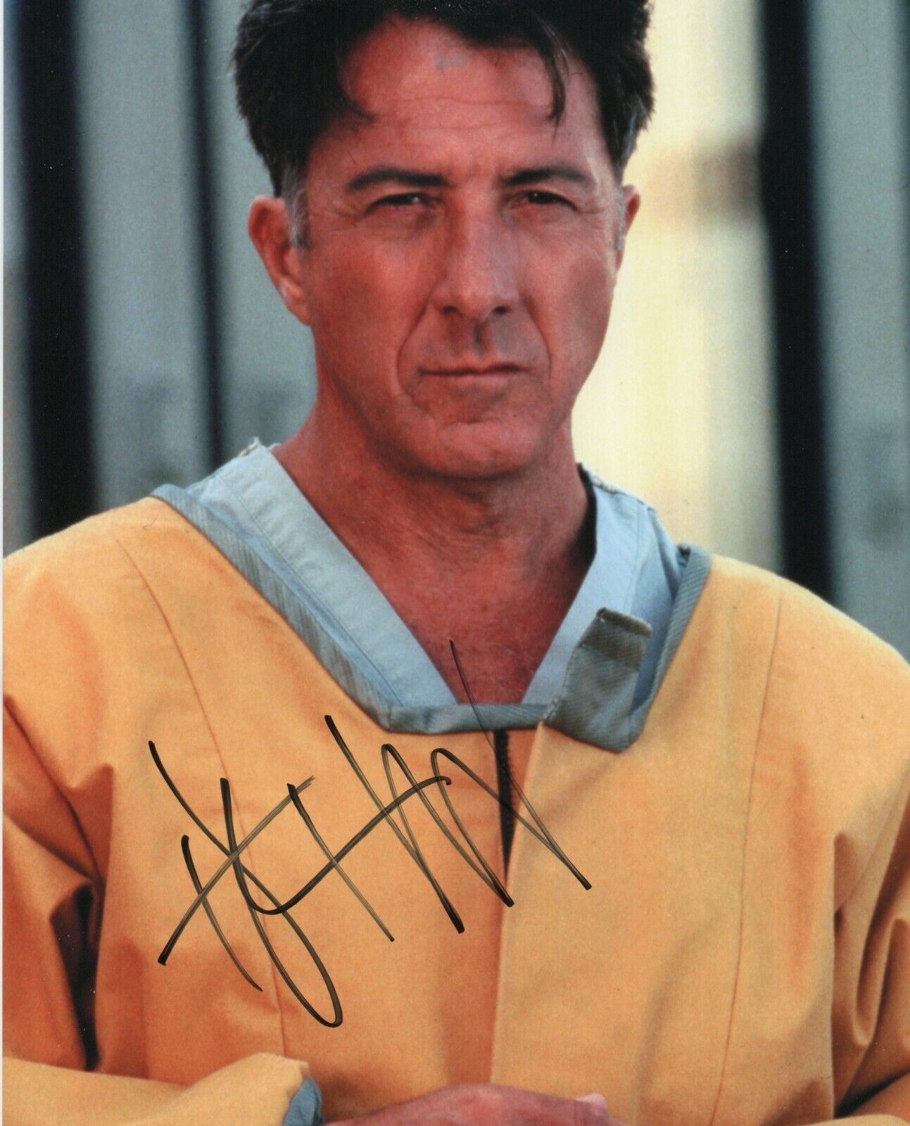 Dustin Hoffman signed 8 x 10 Photo Poster painting Excellent Condition