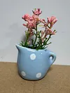 Cute Plant Fridge Magnets Mini Ceramic Vase Fridge Magnets Tiny 3D Plant Vase