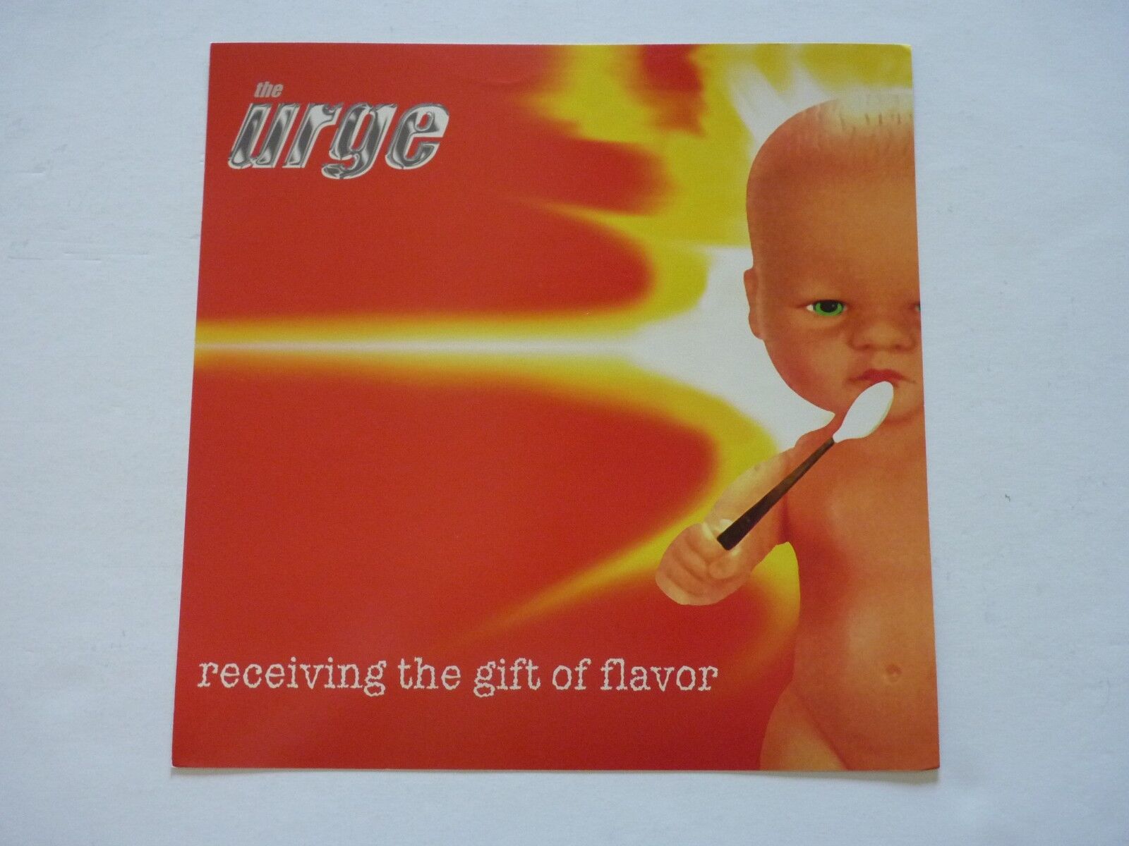 The Urge Receiving the Gift of Flavor LP Record Photo Poster painting Flat 12X12 Poster