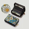 Diamond Painting Flower Wallet Diamond Painting Card Holder Coin Purse
