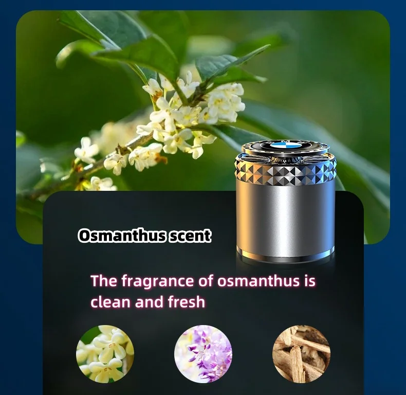 Car-mounted creative nanoscale deodorizing aromatherapy paste