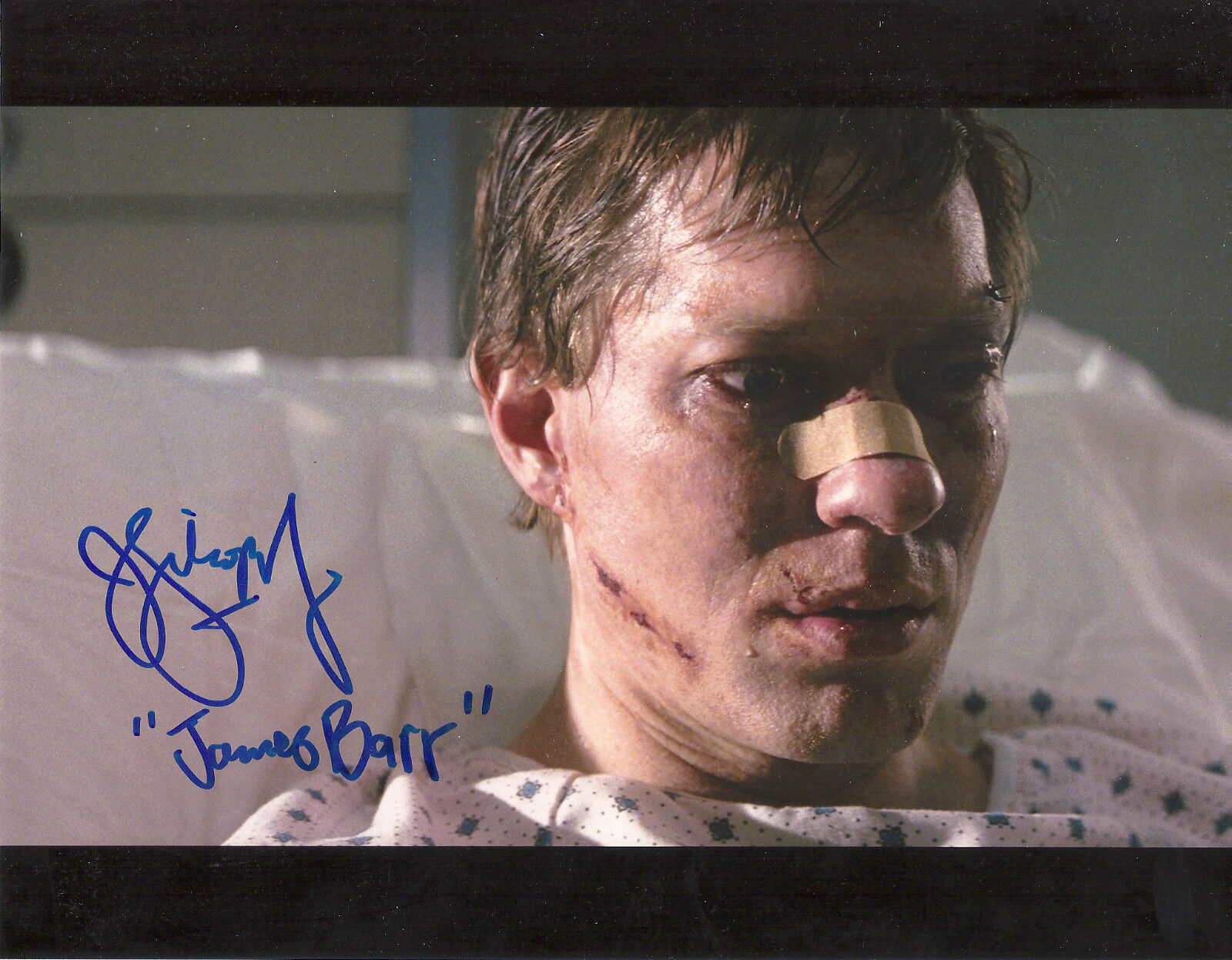 JOSEPH SIKORA 'JACK REACHER' JAMES BARR SIGNED 8X10 PICTURE *COA 4