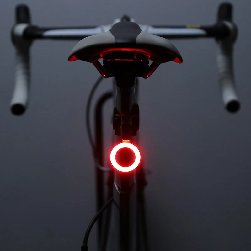Bright Bike Light Bike Led Tail Light Bike Safety light with 5 Light Modes USB Chargeable
