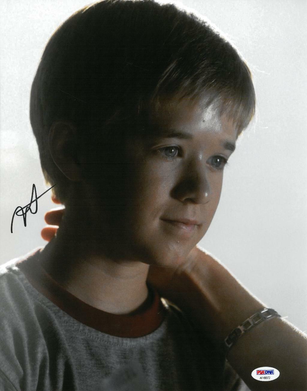 Haley Joel Osment Signed Artificial Intelligence Auto 11x14 Photo Poster painting PSA #AF49072