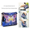 DIY Butterfly Special Shaped Diamond Painting Leather Chain Messenger Bags