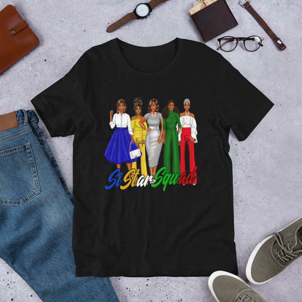 Order of Eastern Stars OES SiStar Squad Short-Sleeve Unisex T-Shirt
