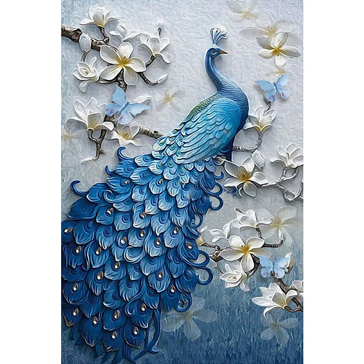 DIY - Peacock 11CT Counted Cross Stitch 40*60CM