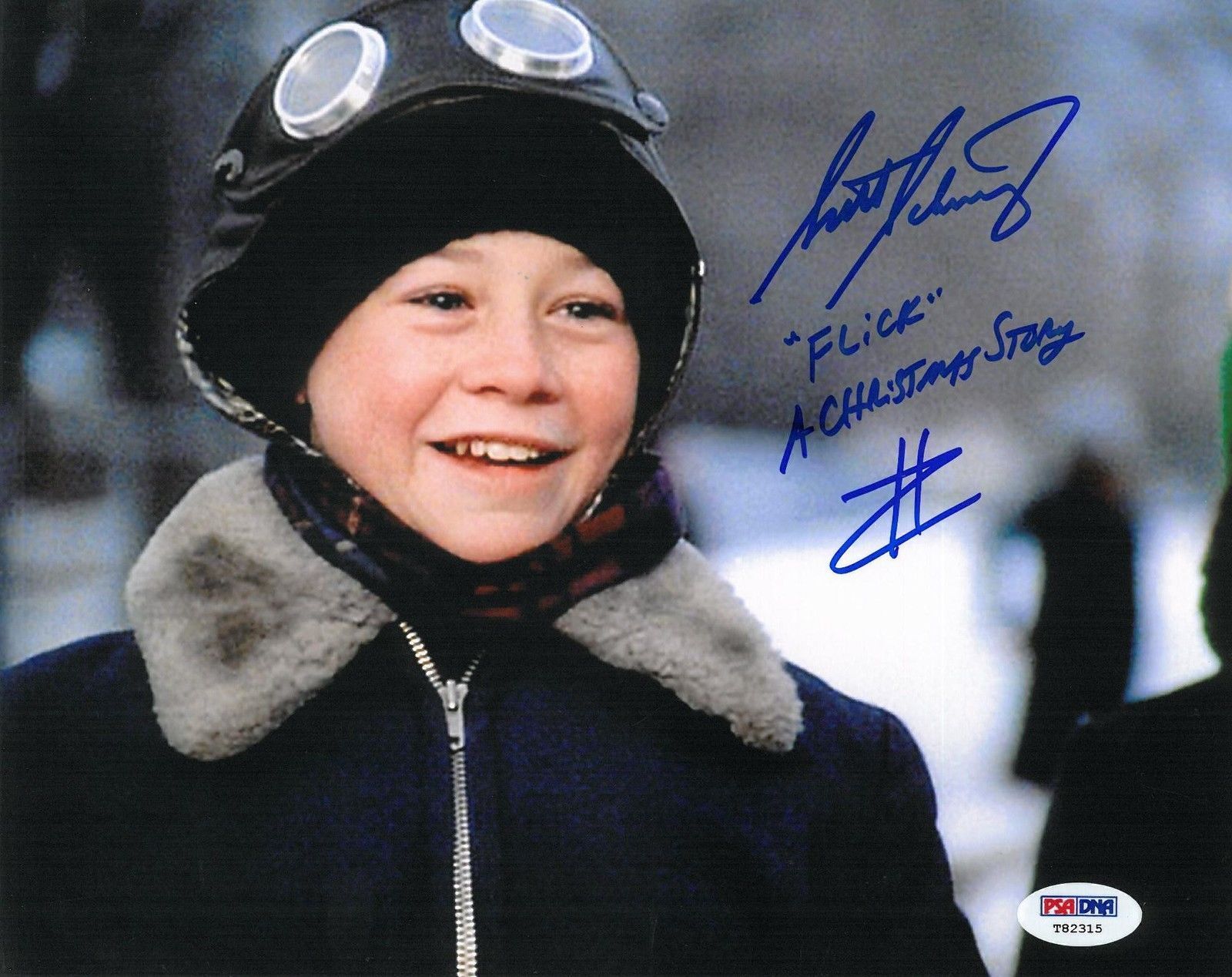 Scotty Schwartz 'Flick' Signed Christmas Story 8x10 Photo Poster painting PSA/DNA #T82315