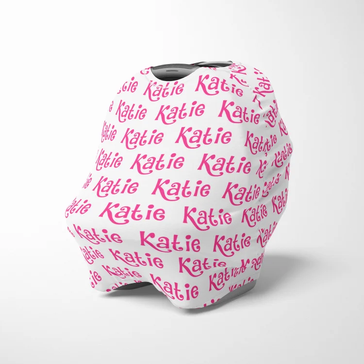 Personalized Name Baby Car Seat Canopy| Canopyl126