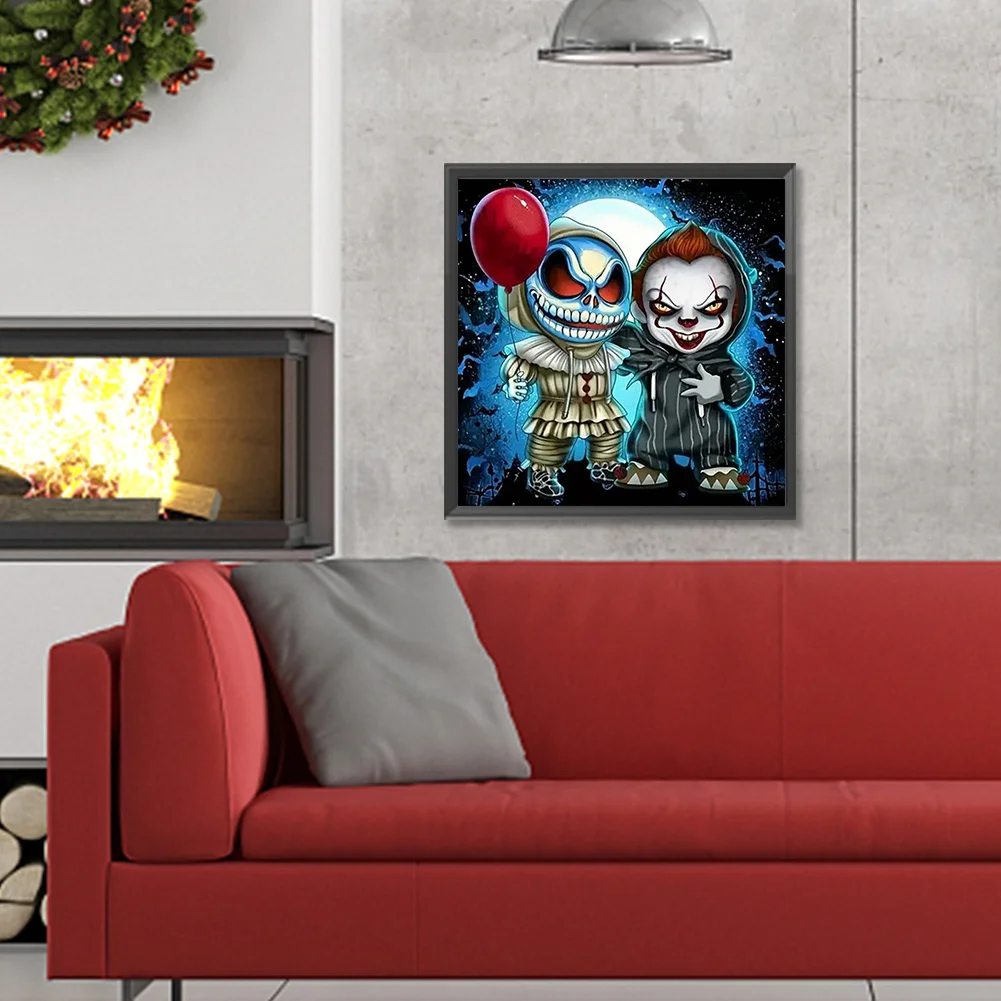 Diamond Painting - Full Round Drill - The Ghostbusters Brothers(Canvas|30*30cm)